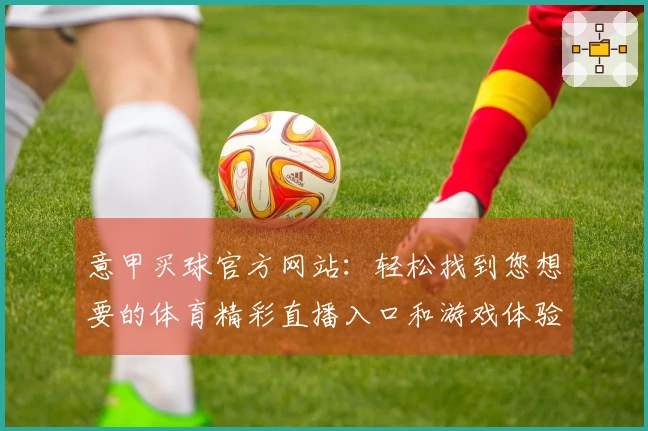 意甲买球官方网站：轻松找到您想要的体育精彩直播入口和游戏体验